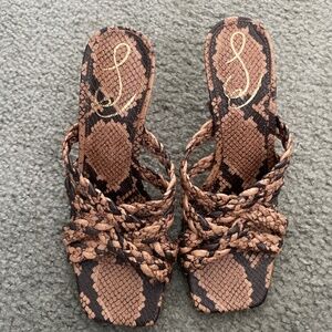Marjorie Mule Heeled Sandal